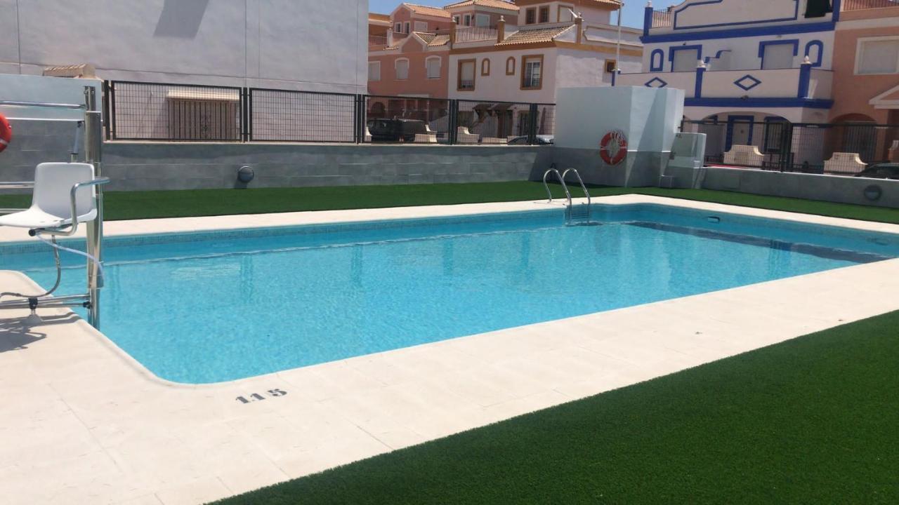 Adosado Playa, Geoda Y Aguilas Cerca, Con Barbacoa Y Piscina En San Juan de los Terreros Exteriör bild