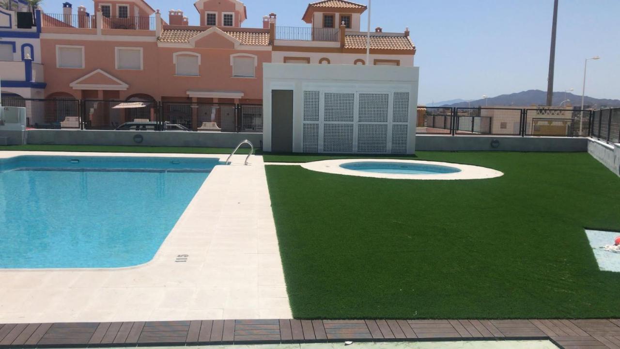 Adosado Playa, Geoda Y Aguilas Cerca, Con Barbacoa Y Piscina En San Juan de los Terreros Exteriör bild